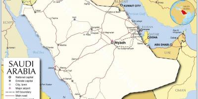 Mapa Makkah múzeum umiestnenie 