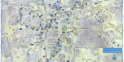 Cestnú mapu Makkah mesta