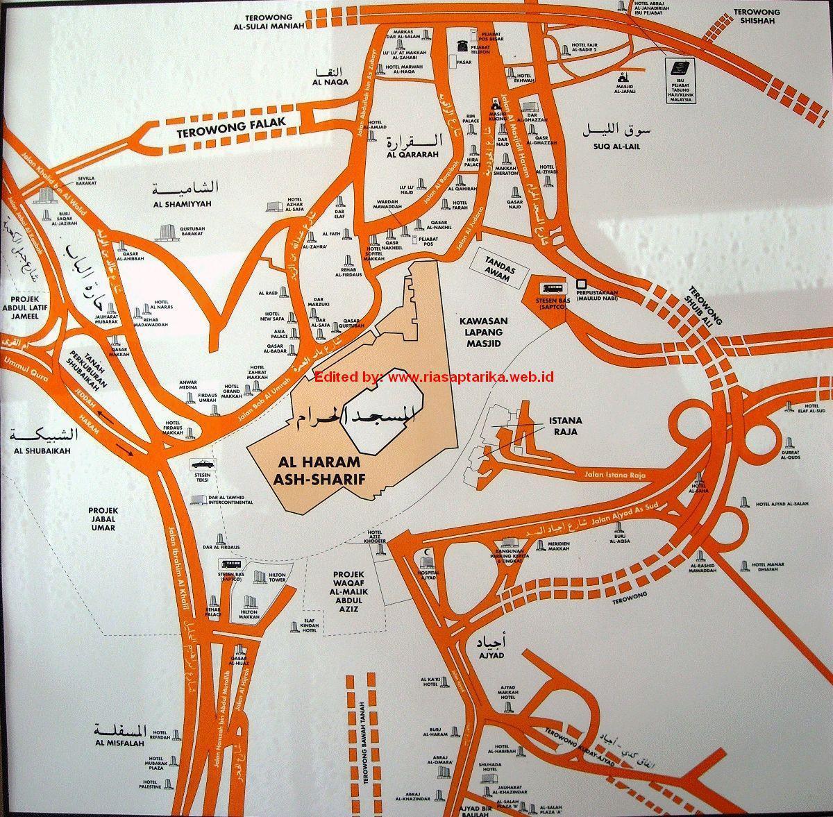 mapa misfalah Makkah mapu